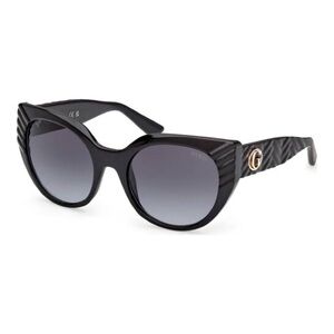 Guess Black Sunglasses with Gold G Logo Accent